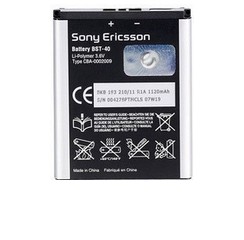 Bateria Sony Ericsson Bst-40 P1i P990 P990i P990c W900i